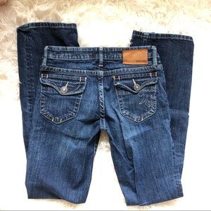 MEK Wyatt Slim Bootcut 27x34 Denim Jeans